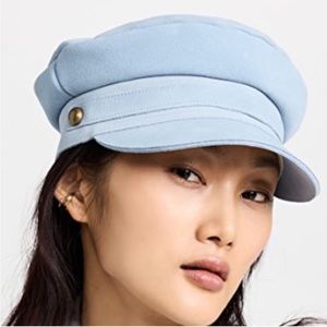 Lack Of Color Lola Suede Light Blue Hat. NWT! Sz M 57cm).